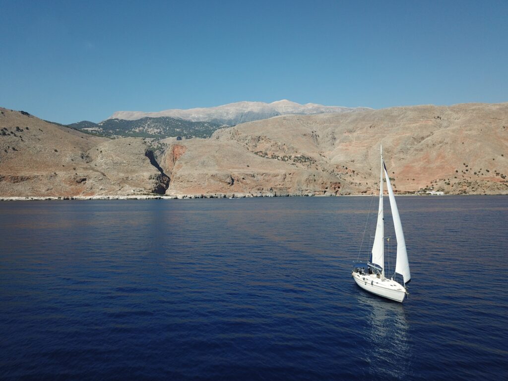 Sleeping aground in the south of Crete