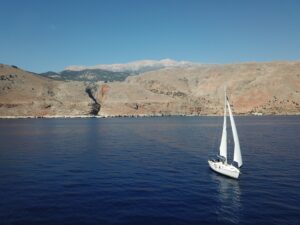 Sleeping aground in the south of Crete